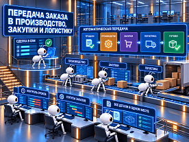 Как передать заказ из продаж в производство, закупки и логистику и не потерять детали