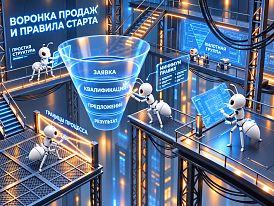 Воронка продаж и минимальные правила для нового отдела: как не утонуть в настройках