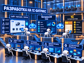 Разработка на 1С-Битрикс: когда нужен сайт, магазин или портал с интеграцией в CRM